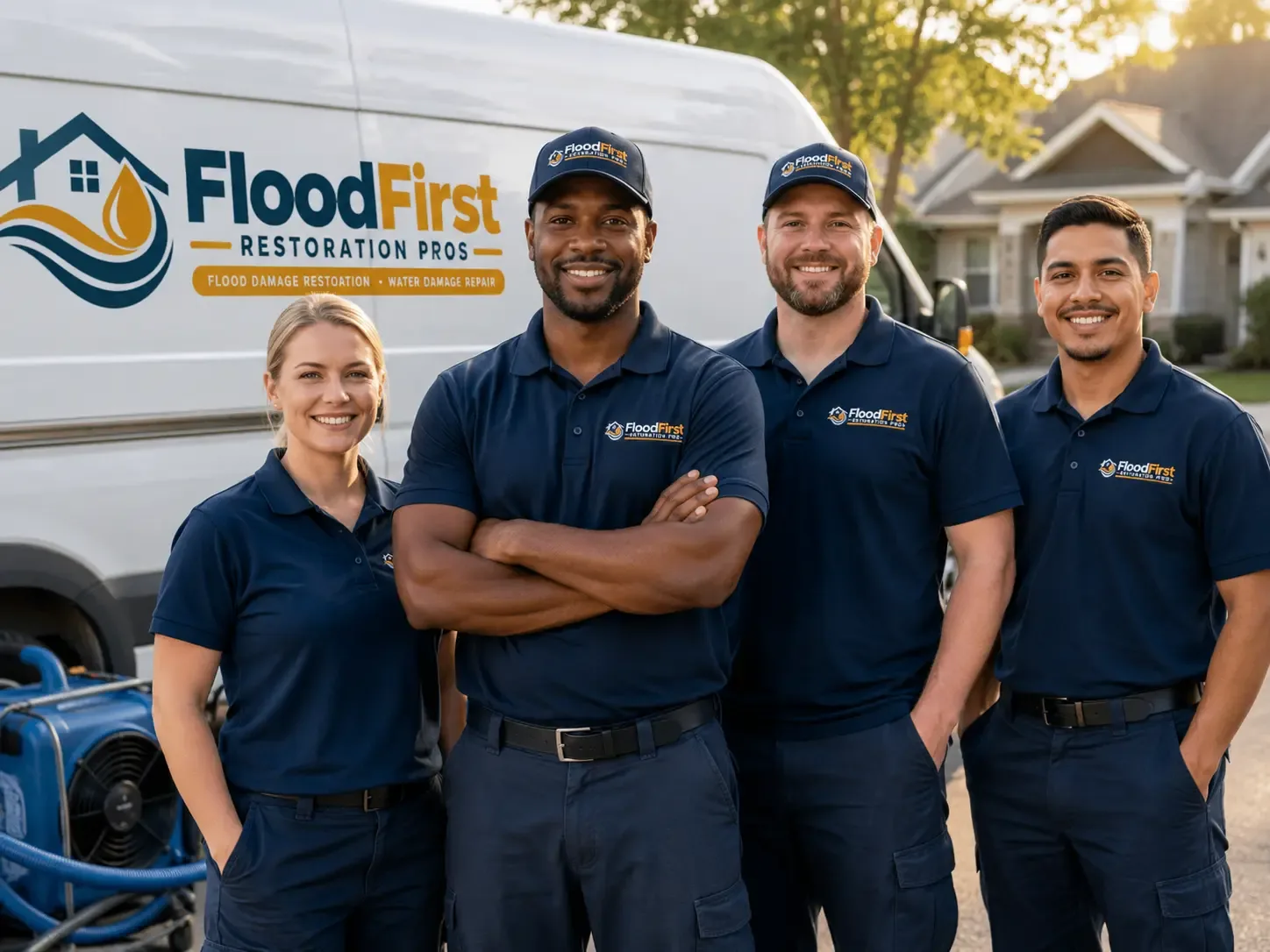 Flood Damage Restoration company in La Plume, PA
