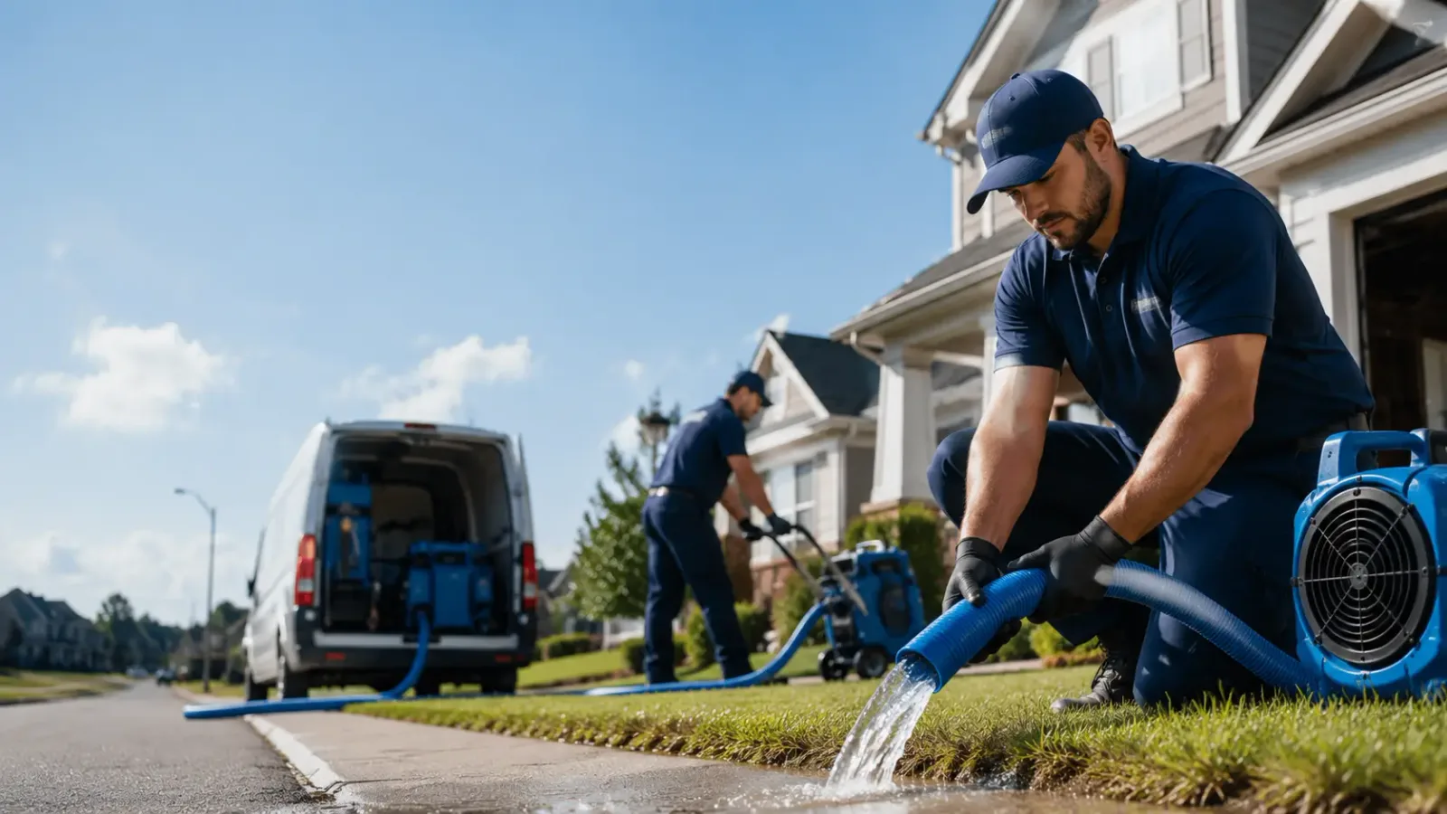 Flood Damage Restoration in La Plume, PA